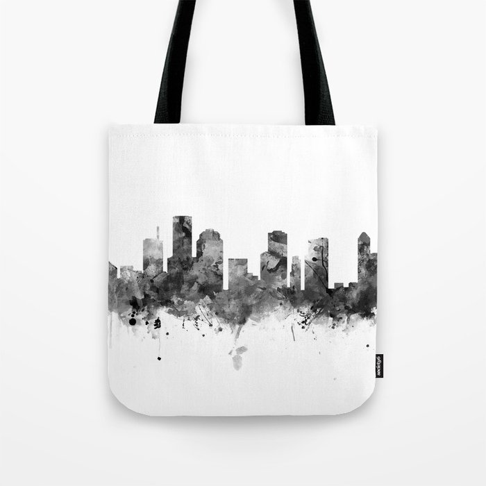 Houston Texas Skyline Be Someone Tote Bag