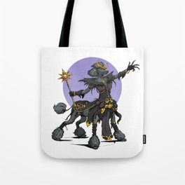 Poodle Warlock Tote Bag