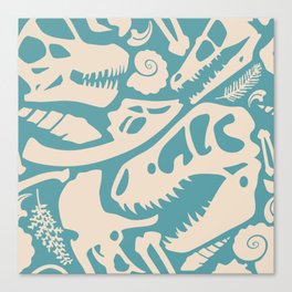 Fossil Pattern Canvas Print