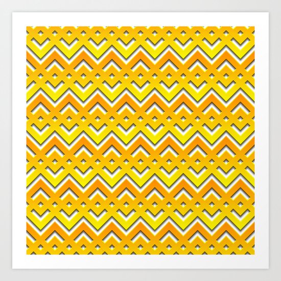 For Yellow and Gold Lovers Art Print