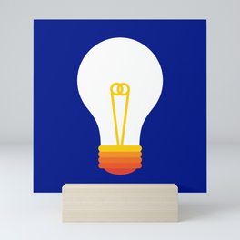 Pop Bulb Mini Art Print