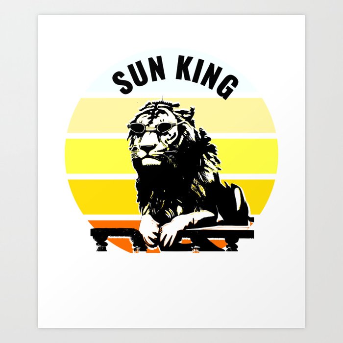 Sun King Art Print