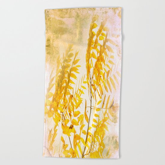 Yellow Branch Beach Towel