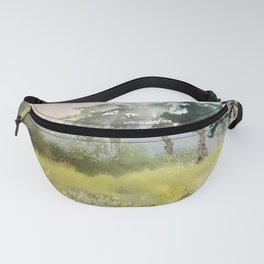 Green Nature Fanny Pack