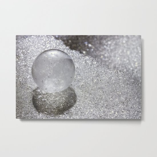 frozen there Metal Print