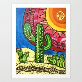 Desert Giant Art Print