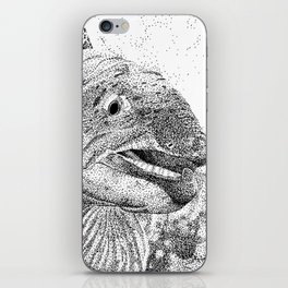This Trout Means Business iPhone Skin