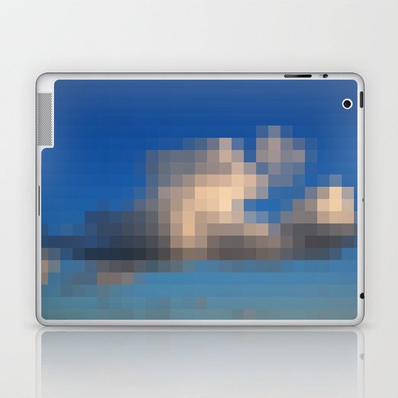 Pixelated Cloud Laptop & iPad Skin