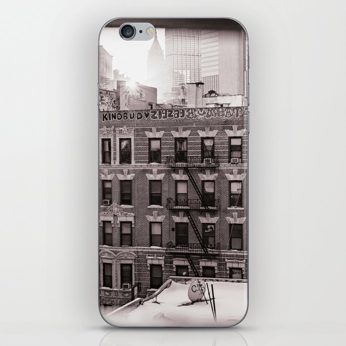Views of Lower Manhattan | Sepia Travel Photography iPhone Skin