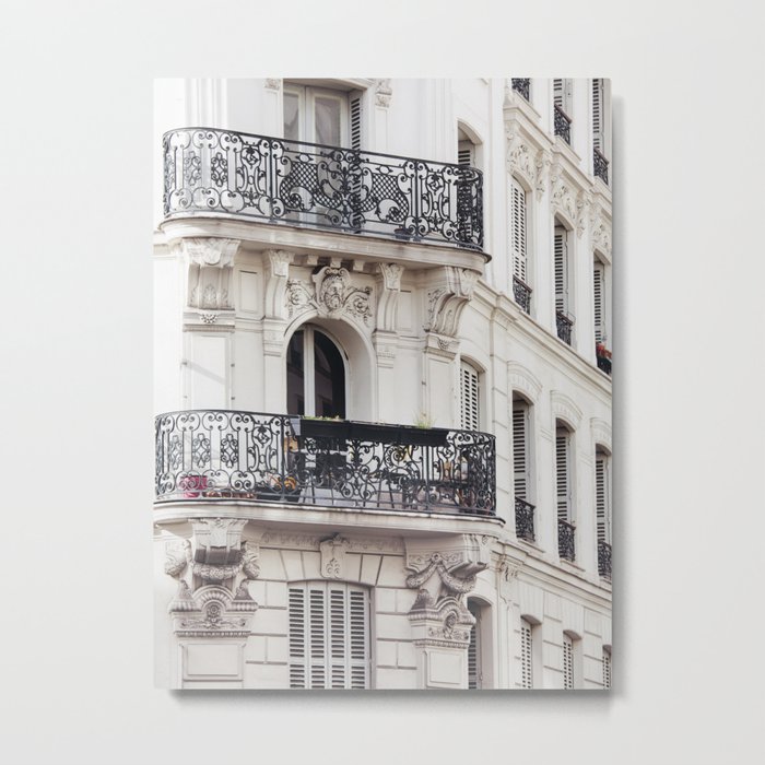Montmartre Boho - Paris France Travel Photography Metal Print