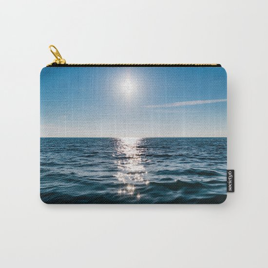 Sea Blue Sky sun Carry-All Pouch
