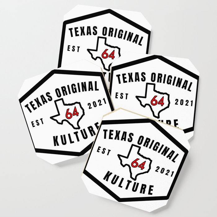 Texas Original Kulture Logo Coaster