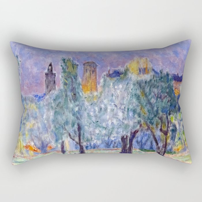 Pierre Bonnard Landscape of Midi Rectangular Pillow