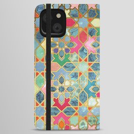 Gilt & Glory - Colorful Moroccan Mosaic iPhone Wallet Case