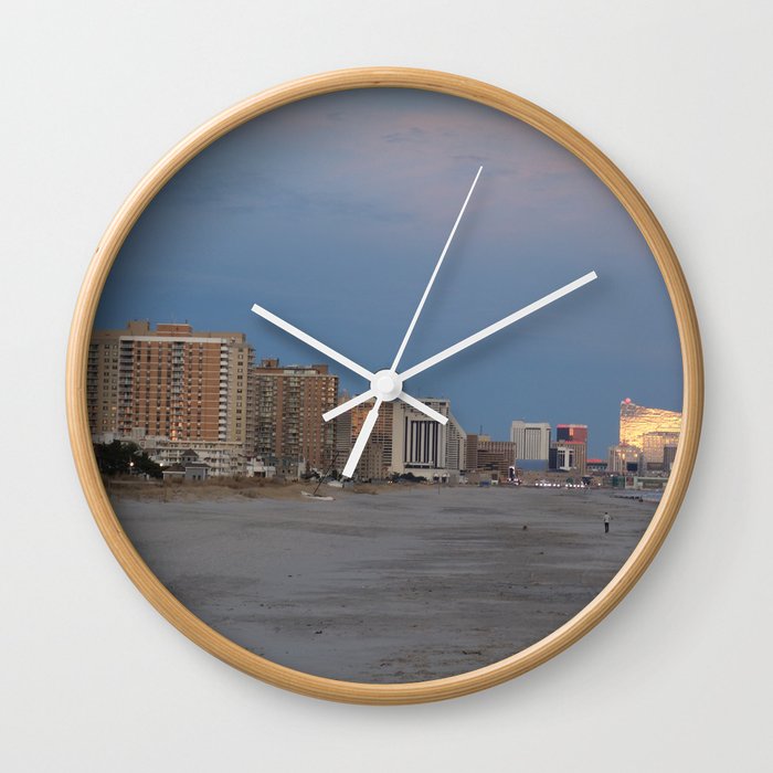 Atlantic City, NJ Wall Clock