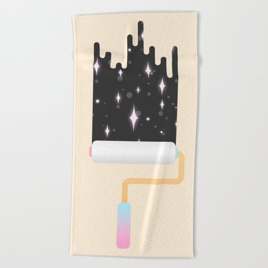 I Show You the Stars Beach Towel