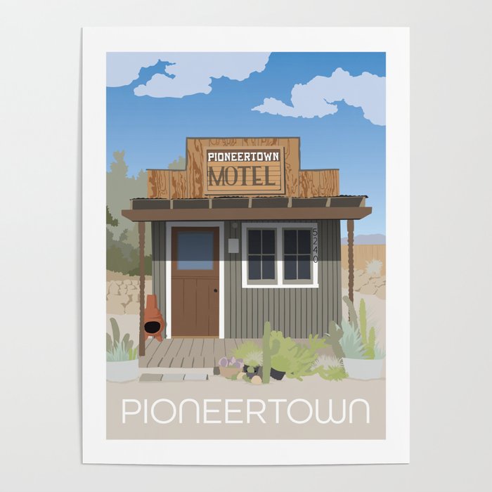 Pioneertown California Poster