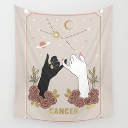 Cancer Zodiac Series Wall Tapestry
