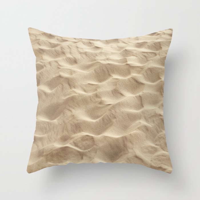 Sand Dunes Throw Pillow