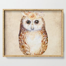 Owl Serving Tray