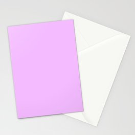 BRILLIANT LAVENDER. Pastel solid color Stationery Card