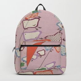 Design Kimono Pattern - Little Colorful Birds For Kids Backpack