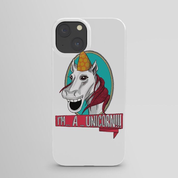 Sylvester the Wannabe Unicorn iPhone Case