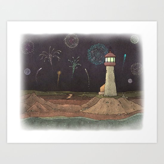 Lighthouse #8 Art Print