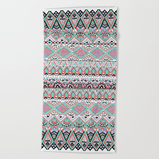 Romance In Pastels Beach Towel