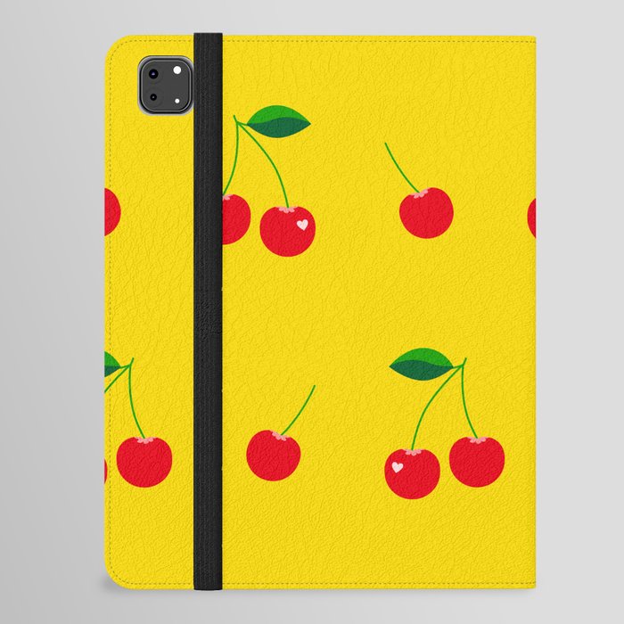 Retro Cherry iPad Folio Case