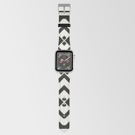 Geometric monochrome pillow  Apple Watch Band