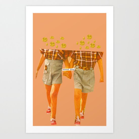Unusual Thing Art Print