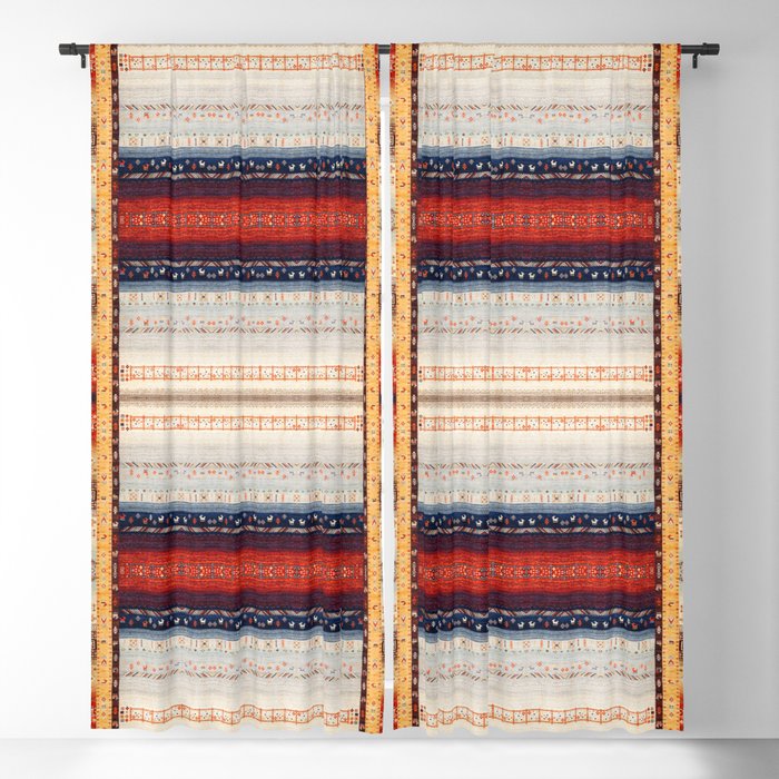 Moroccan Heritage: Bohemian Artistry in Autumn Blackout Curtain