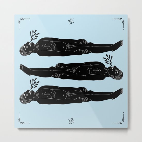 Resters Metal Print