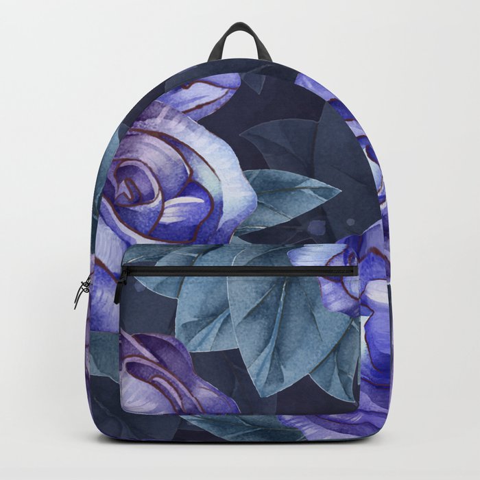 Violet Roses Backpack