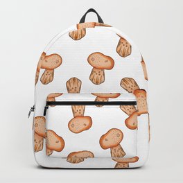 Cute Mushroom Lover Seamless Print Pattern Backpack
