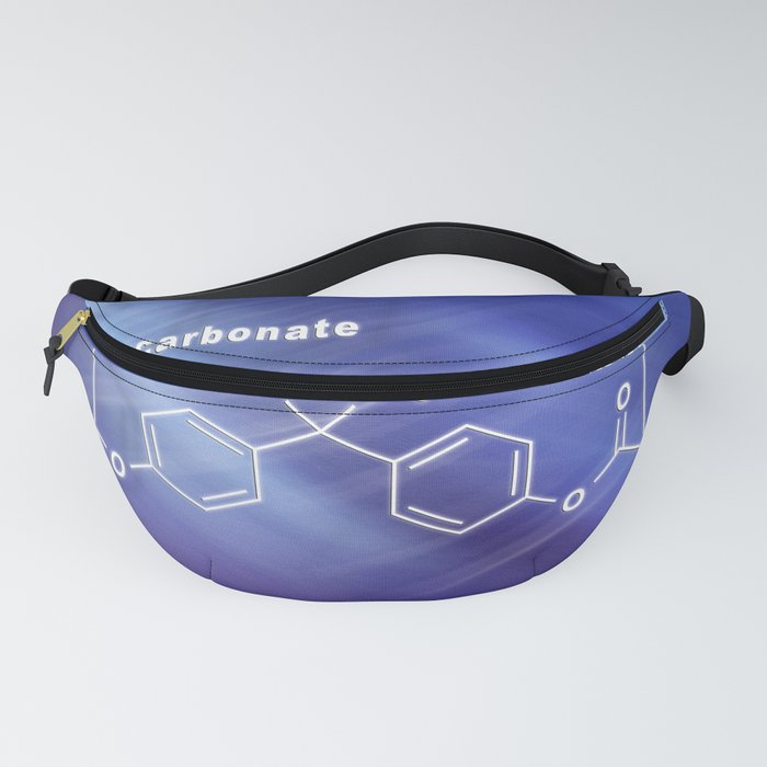 Polycarbonate PC, Structural chemical formula Fanny Pack