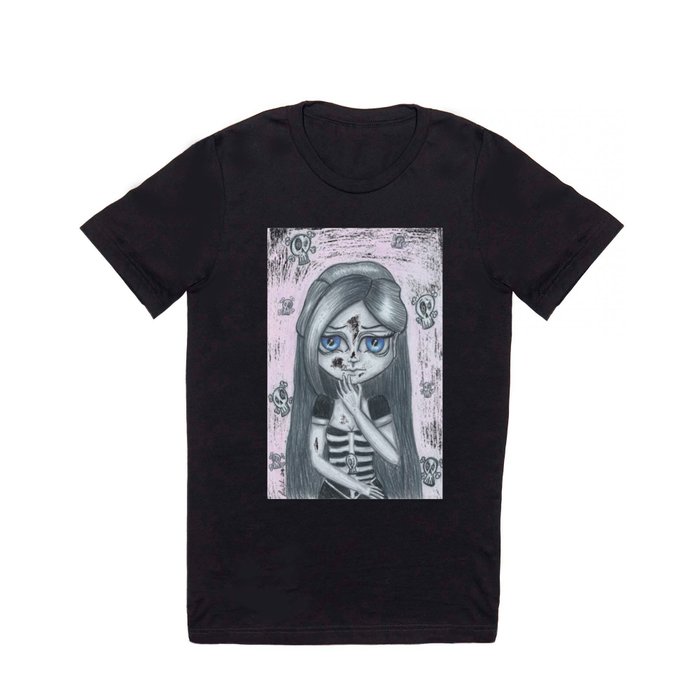 Cute Gothic Girl Sienna T Shirt