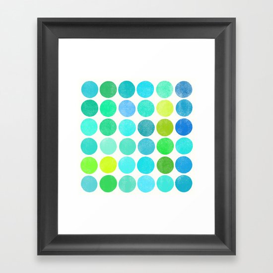 colorplay 10 Framed Art Print