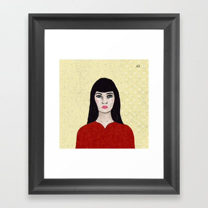 Girl... Framed Art Print