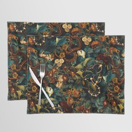 Floral and Snakes jungle Placemat