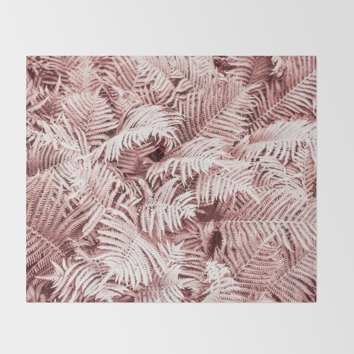 Fern Bush Blush Pink Bedroom Art Throw Blanket By Wildhood Society40 Custom Blush Pink Throw Blanket Fern Bush Blush Pink Bedroom Art Throw Blanket By Wildhood Society40 Custom Blush Pink Throw Blanket