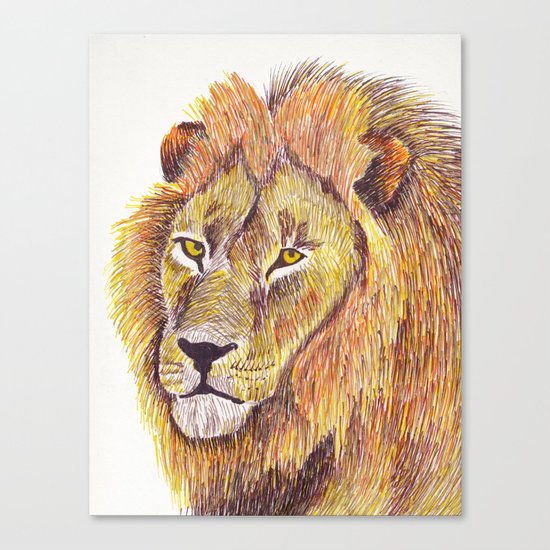 King of the Jungle Canvas Print