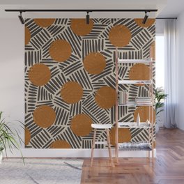 Neutral Abstract Pattern #2 Wall Mural