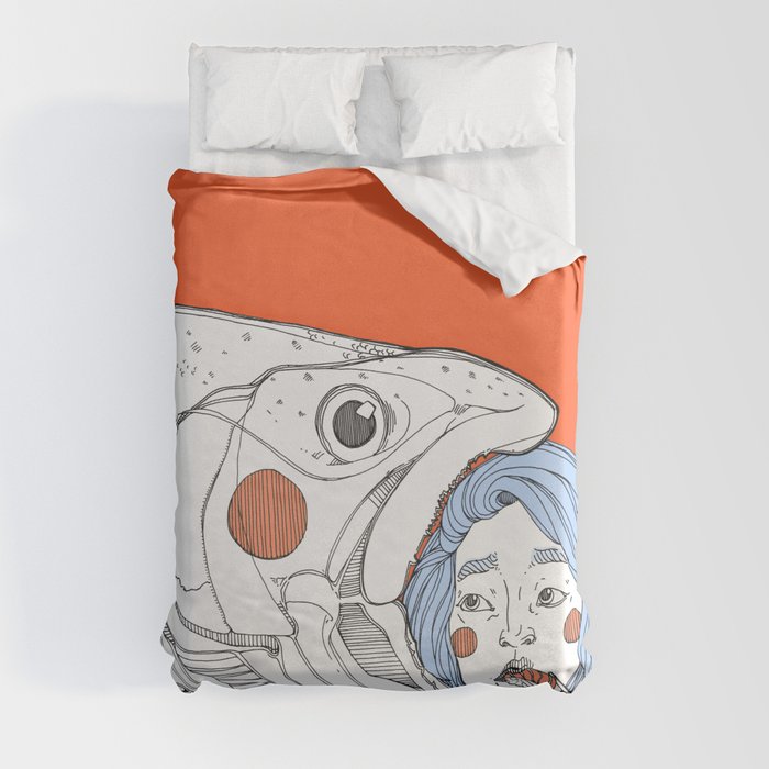 Sushi Attack Duvet Cover