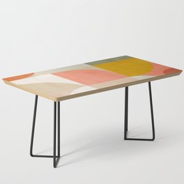 Shapes abstract pastel II Coffee Table