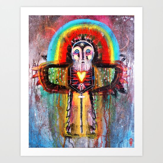 Grandfather Art Print