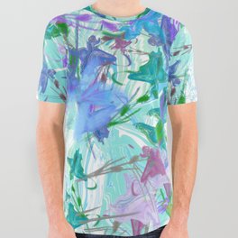 Sea Flowers  All Over Graphic Tee