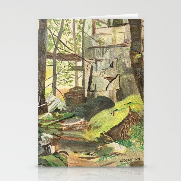 Woodland walk Stationery Cards