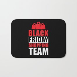 Black Friday Shopping Team Bath Mat